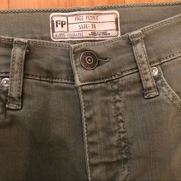 Free People Busted Skinny Jeans - Picture 2 of 4